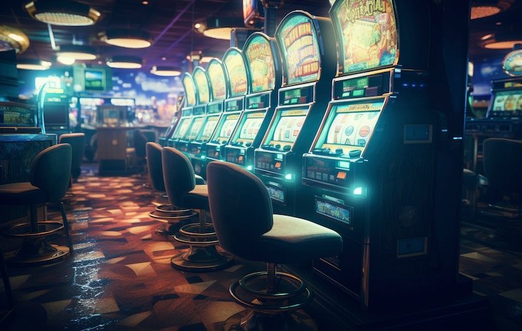 Blueprint Gaming slot interface on ponsel69 login showing game selection menu